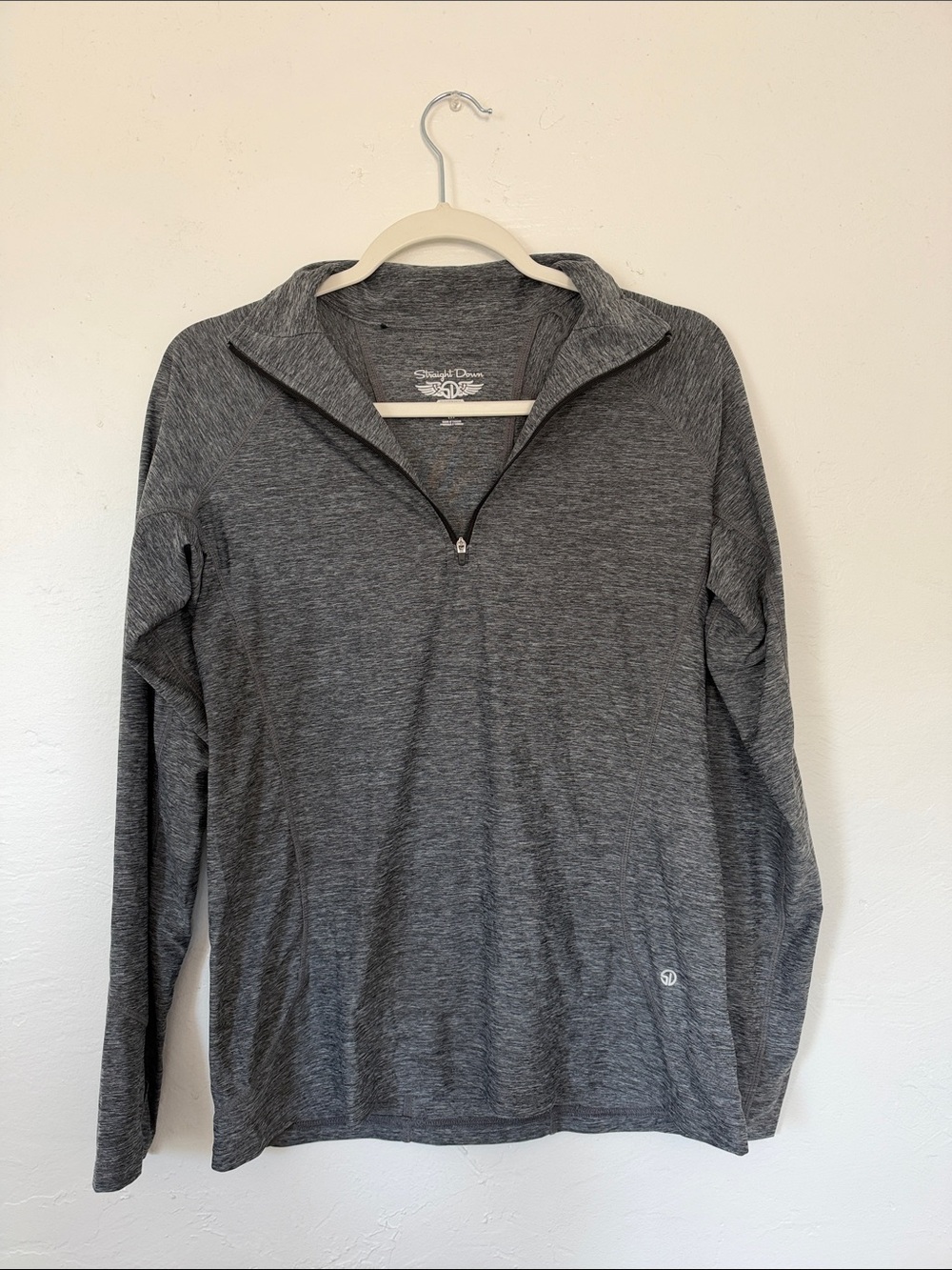 Straight Down Women’s Quarter Zip Size Medium Golf Athletic Performance Layer
